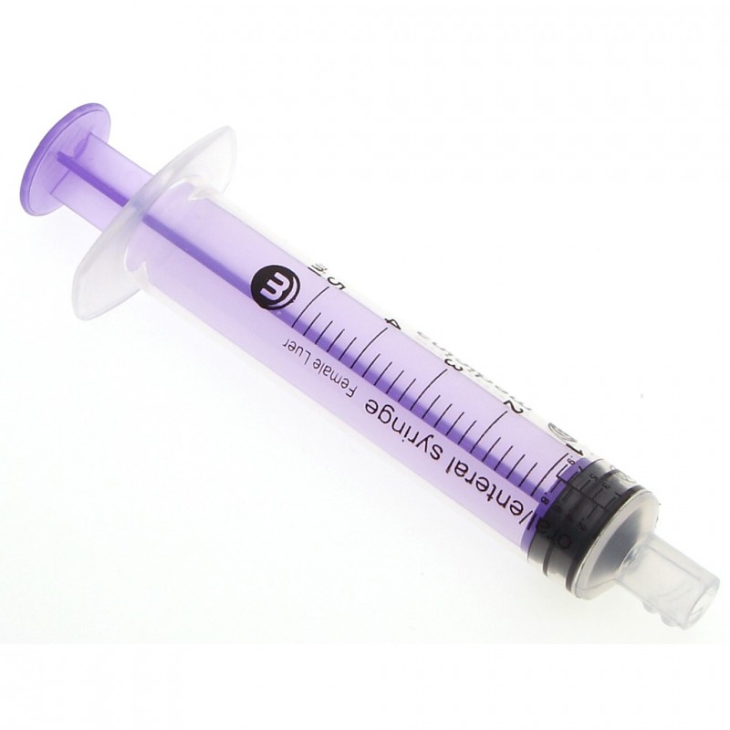 Medicina Enteral Oral Syringe 5ml