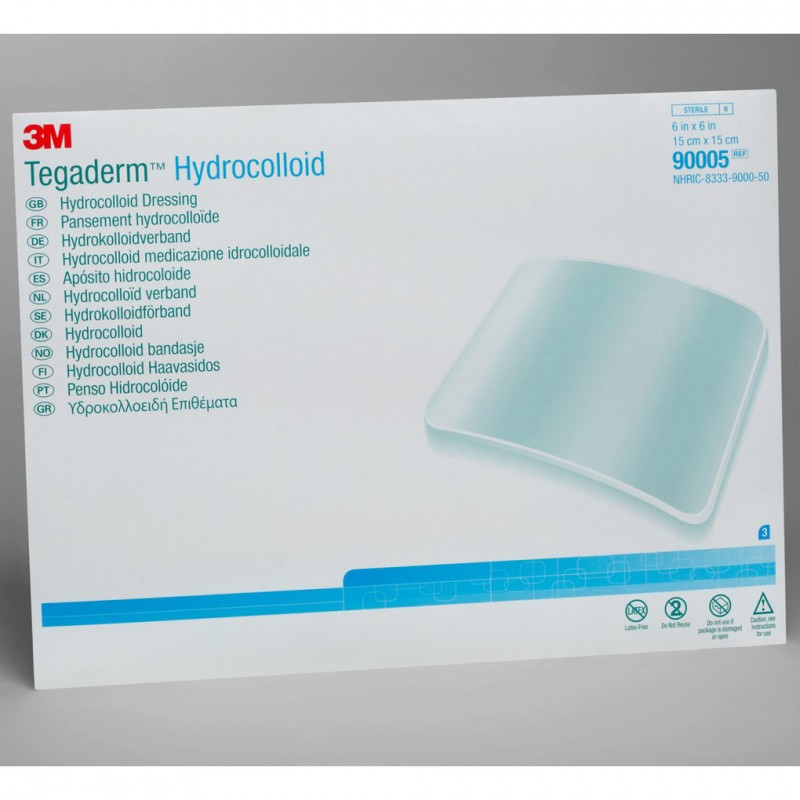 Tegaderm Hydrocolloid Dressing 15cm x 15cm Square