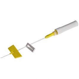 SAF-T-INTIMA CATH 24G YELLOW