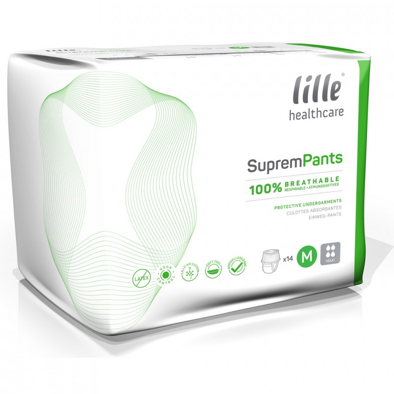 Lille Suprem Maxi Medium Incontinence Pants Care Shop 9948