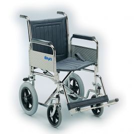 EXTRA HEAVY DUTY ATTENDANT WHEELCHAIR FIXED BACK