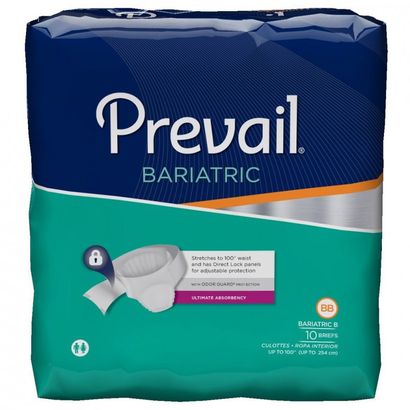 Prevail Bariatric Briefs B