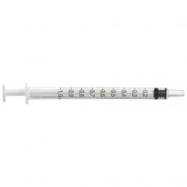 PLASTIPAK 1ML LUER SLIP CONCENTRIC TIP SYRINGE 1X120