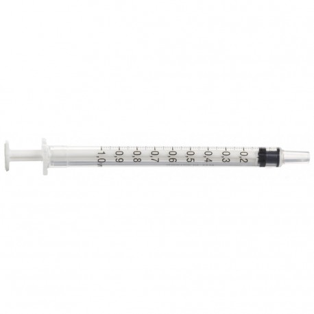 PLASTIPAK 1ML LUER SLIP CONCENTRIC TIP SYRINGE 1X120