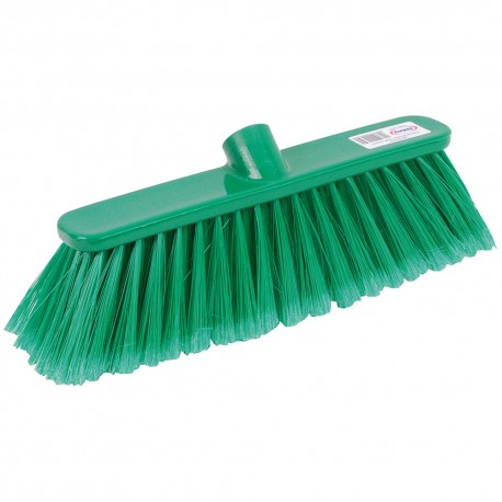 SOFT BROOM HEAD 12" SCREW FIT GREEN