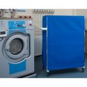 MLC CLEAN LINEN DIST CARTS 3 SHLVES BLUE