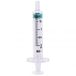 EMERALD 2ML LUER SLIP SYRINGE CASE 100