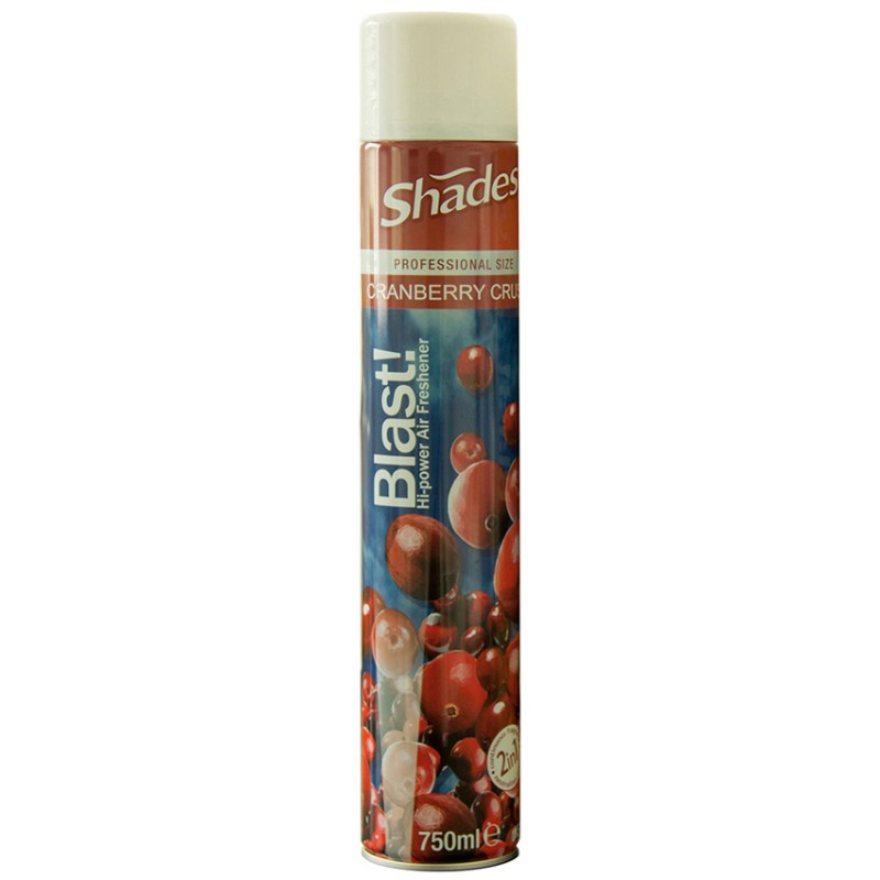 freshener shades 750ml air (6 Power 750ml Cranberry Pack) High Freshener Air Blast